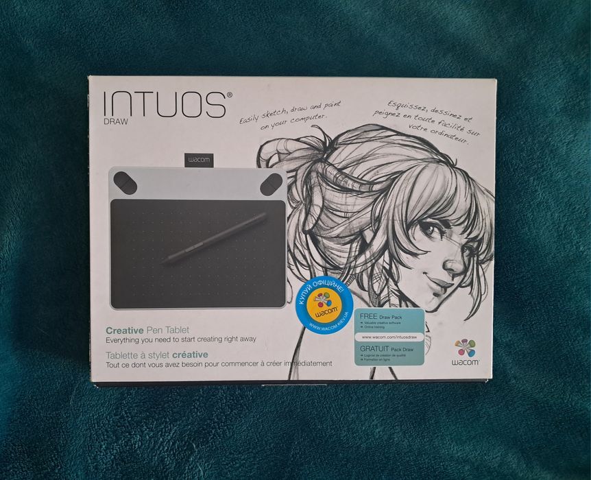 Графічний планшет Wacom Intuos Draw S Pen S
