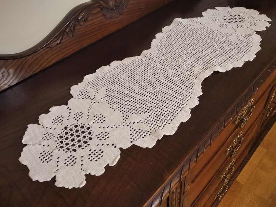 Pano em crochê novo