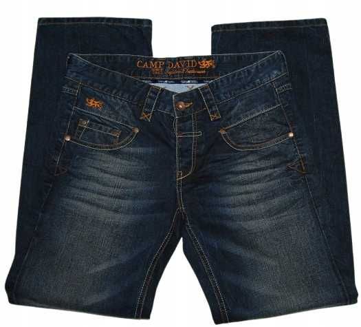CAMP DAVID dillon W31 L34 PAS 90 jeansy męskie loose fit,luźne