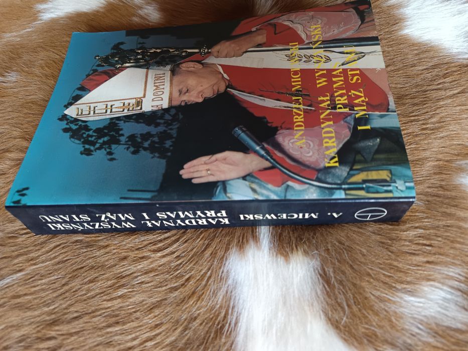 Kardynał Wyszyński Prymas i mąż stanu - Andrzej Micewski, rok 1982, książka