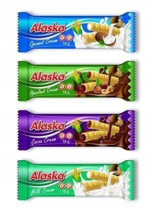rurki kukurydziane mleczne alaska 48 szt x 18g