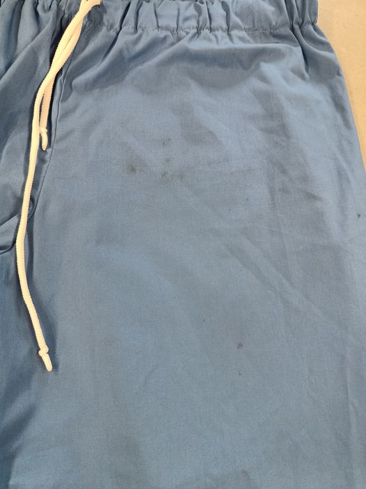 Spodnie męskie materiałowe niebieskie roz. L luźne Simon Jersey