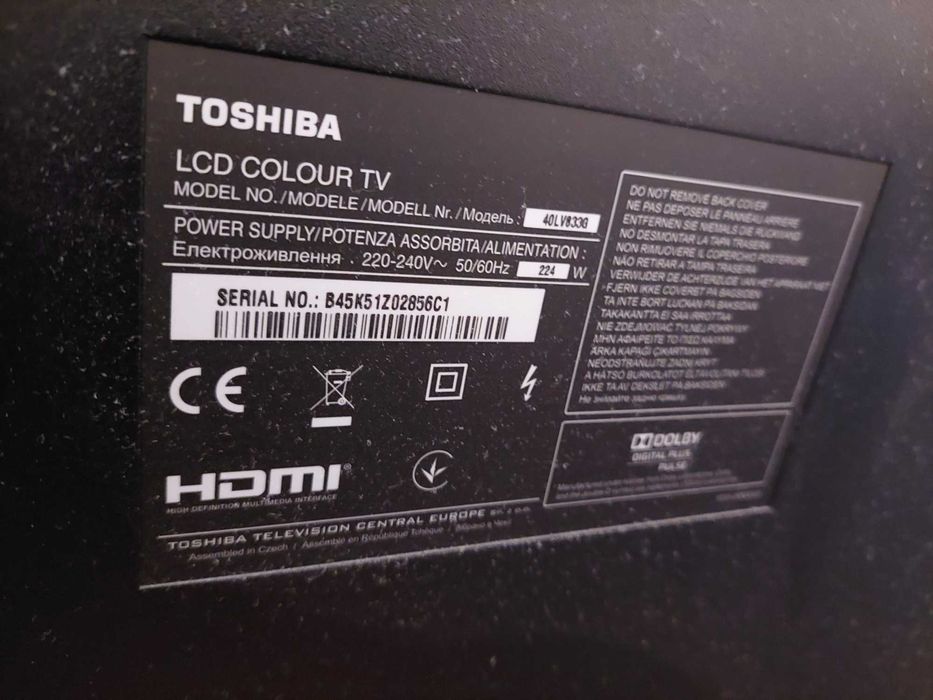 telewizor toshiba