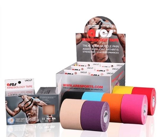 Кинезио тейп ARES Uncut (Южная Корея), оригинал