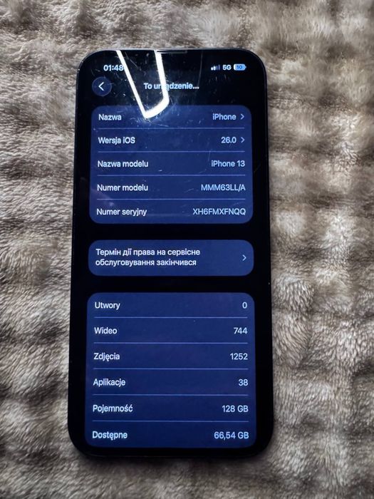 Iphone 13 128g  stan dobry