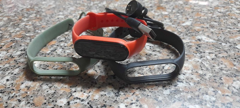 pulseira xiaomi mi brand 5 + 2 pulseiras