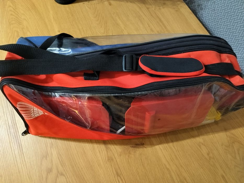 Conjunto mala raquetes Badminton