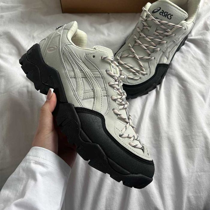 Кросівки Asics Gel-Pickax Oyster Grey Black | Clay Grey Mink | кроси
