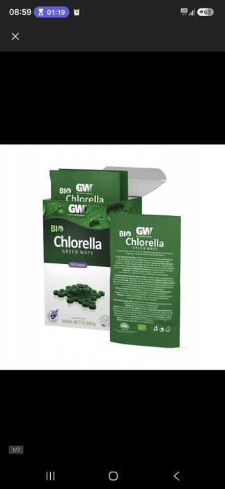 BIO Chlorella Green Ways 98g - ZIELONKI