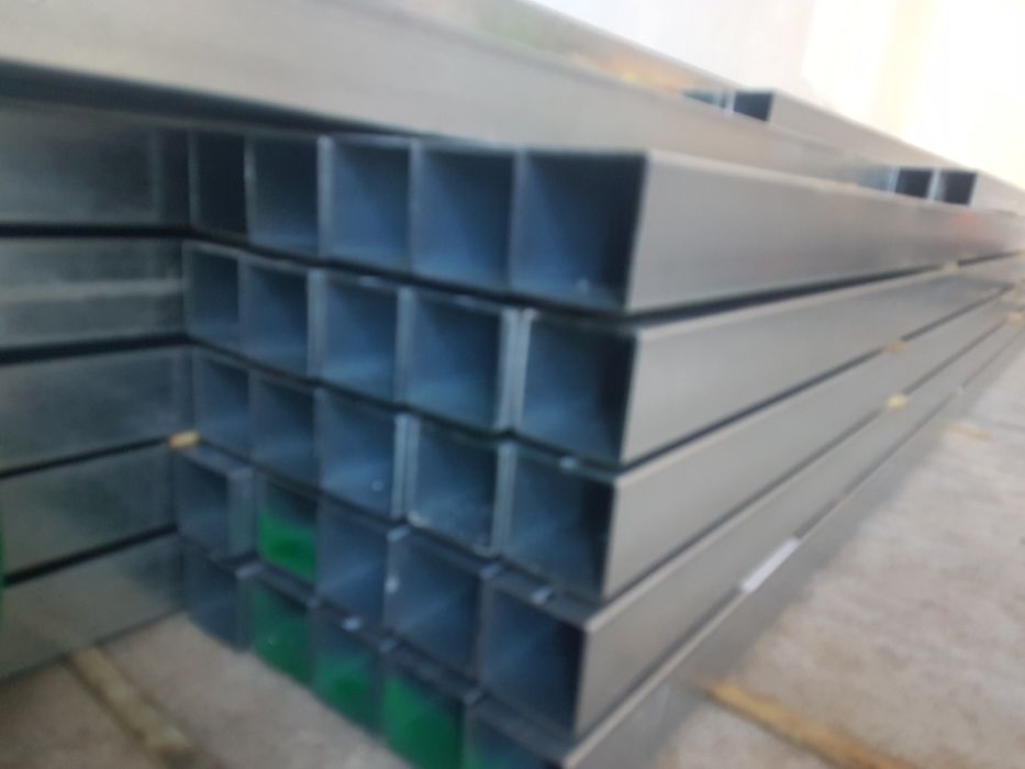 Profile 100x100 120x120 stal czarna I ocynkowana