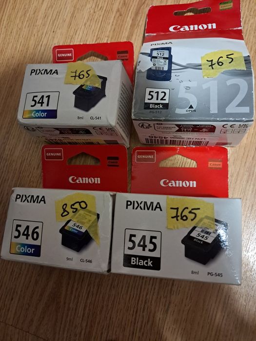 Картриджі canon, hp, epson