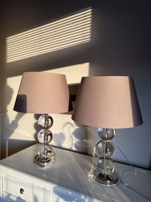 Zara Home lampa kule kryształowe szklane