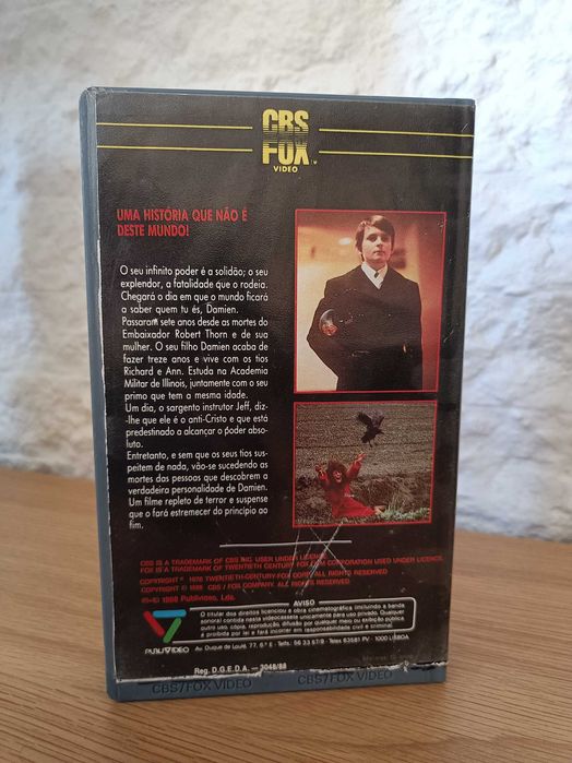 Filme VHS A Maldição (Damien Omen 2)