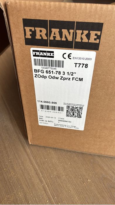 Zlewozmywak Franke BFG 651-78 nowy, nieuszkodzony