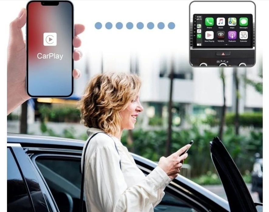 Adapter bezprzewodowy CarPlay Plug&Play iOS 10+ do samochodów z przewodowym CarPlay