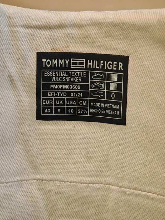 Trampki Tommy Hilfiger Essential Textilr Vulc Sneaker