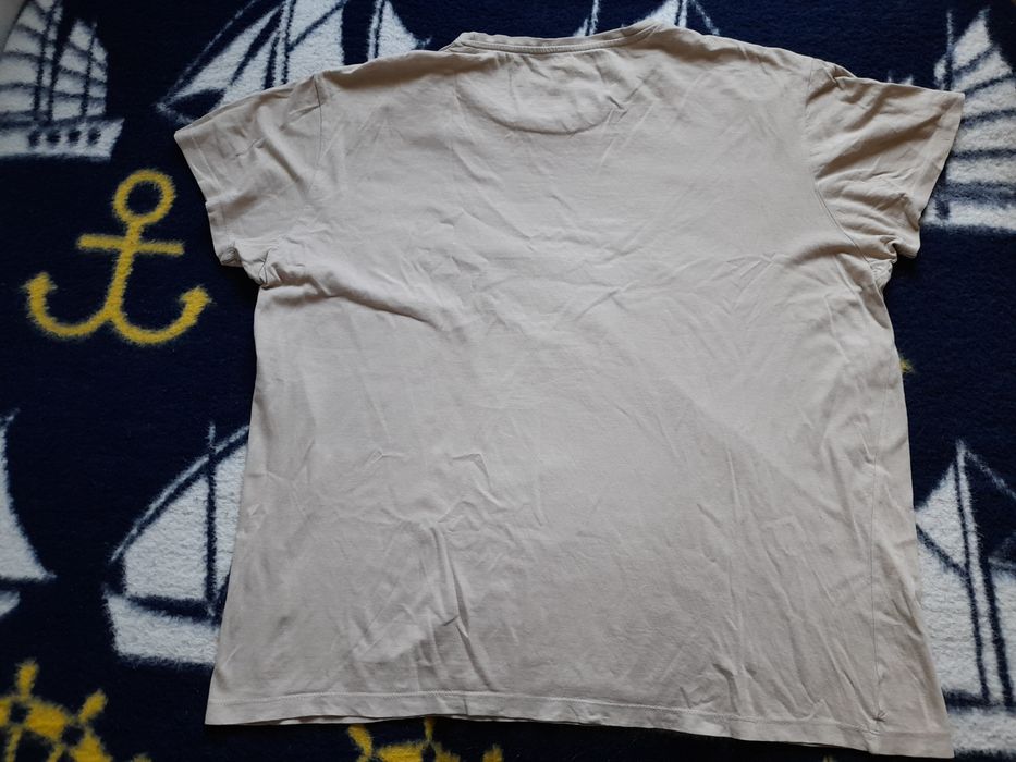 T-shirt męski XXL beżowy