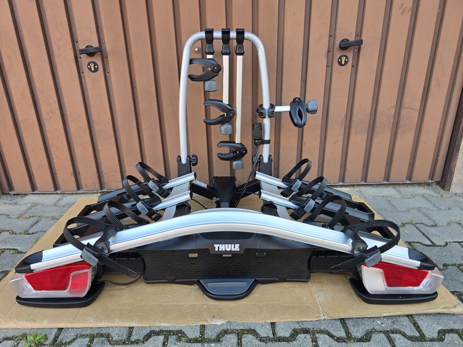 Bagażnik rowerowy na hak THULE  Coach 276 / VeloCompact 926 na 3+1 4 rowery adapter komplet