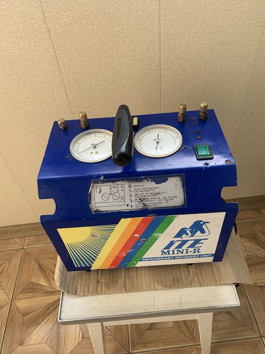 Станція для евакуації  фреона ІТЕ-Бельгія