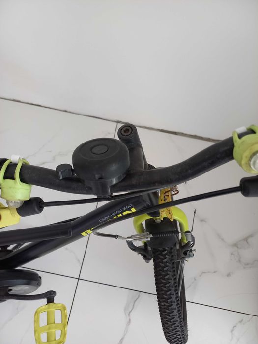 Rower rowerek dziecięcy 16 btwin dark hero 500 decathlon