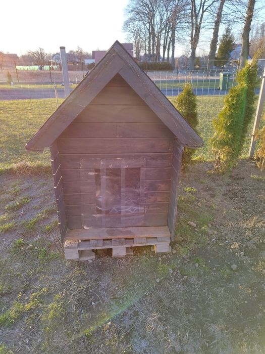 Buda dla psa XXL ocieplana