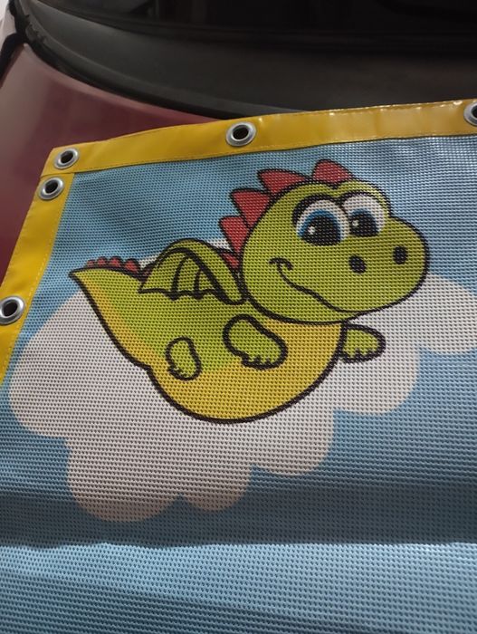 Баннер для детской игровой зоны для аттракциона  Лабиринт