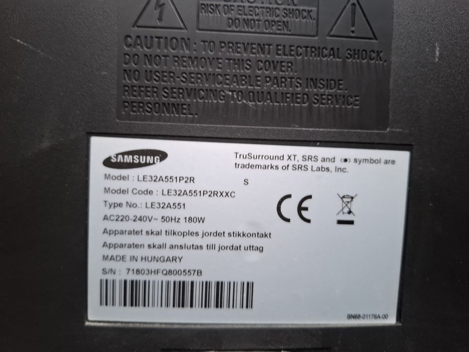 Telewizor SAMSUNG 32 cale