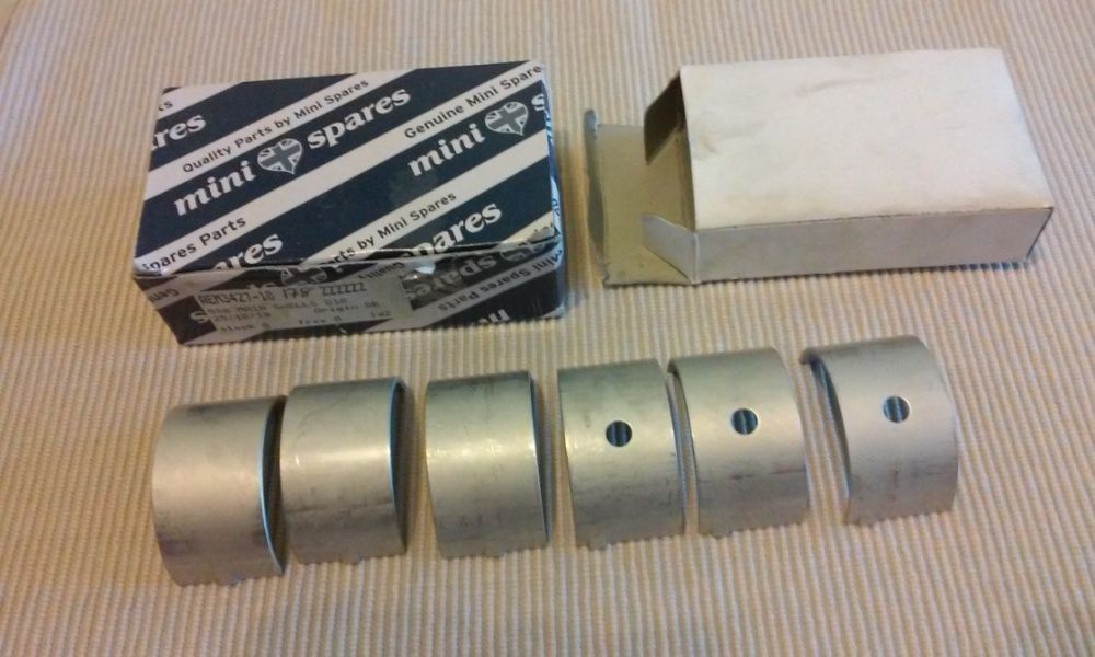 Bronzes de apoios de Cambota para 998cc A+(+10)