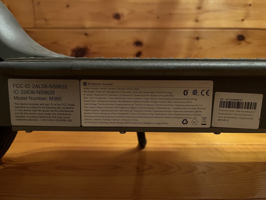 Hujalnoga Xiaomi M365