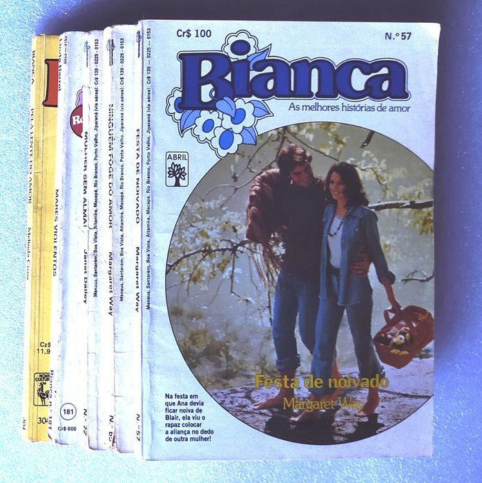 Revista Bianca - Editora Abril /lote 5 livros