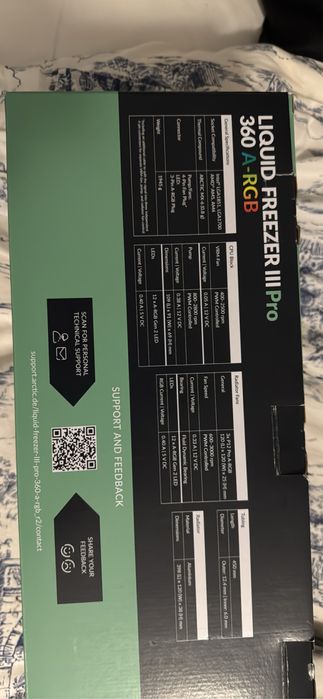 Artic Liquid Freezer lll Pro 360 A-RGB