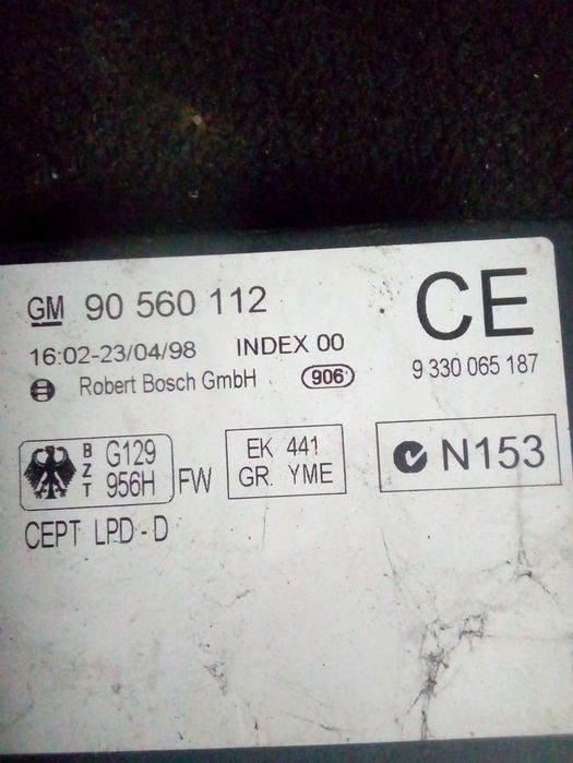 Centralina Do Fecho Central Opel Astra G Hatchback (T98)