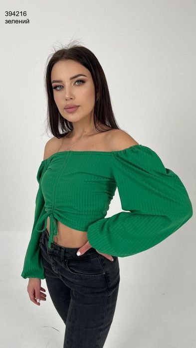Кофта жіноча топ в рубчик 42p 44p 46p 48p XS S M L XL