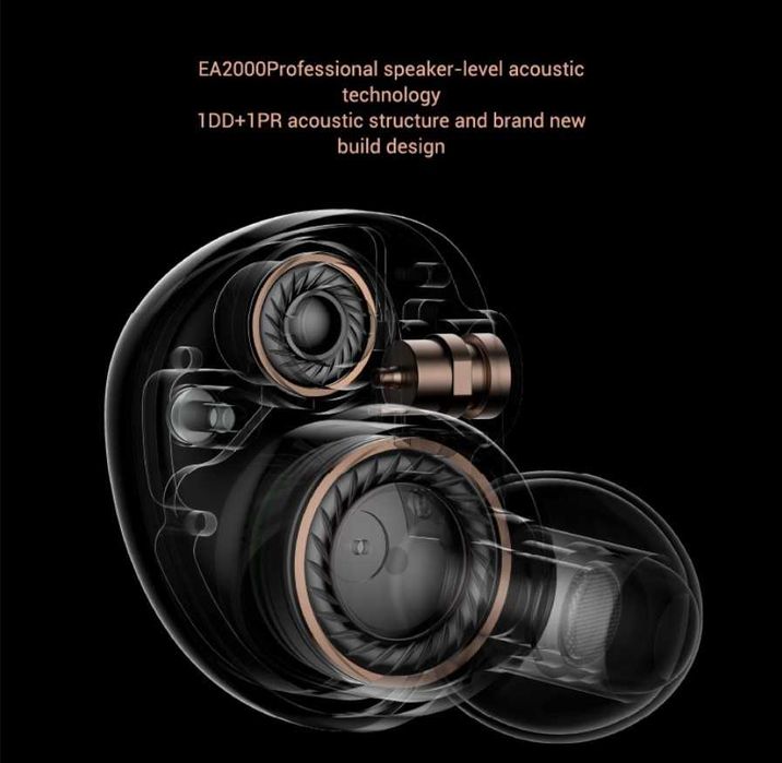 ‼️ Simgot EA2000 Boson - это динамические проводные наушники (1DD+1PR)