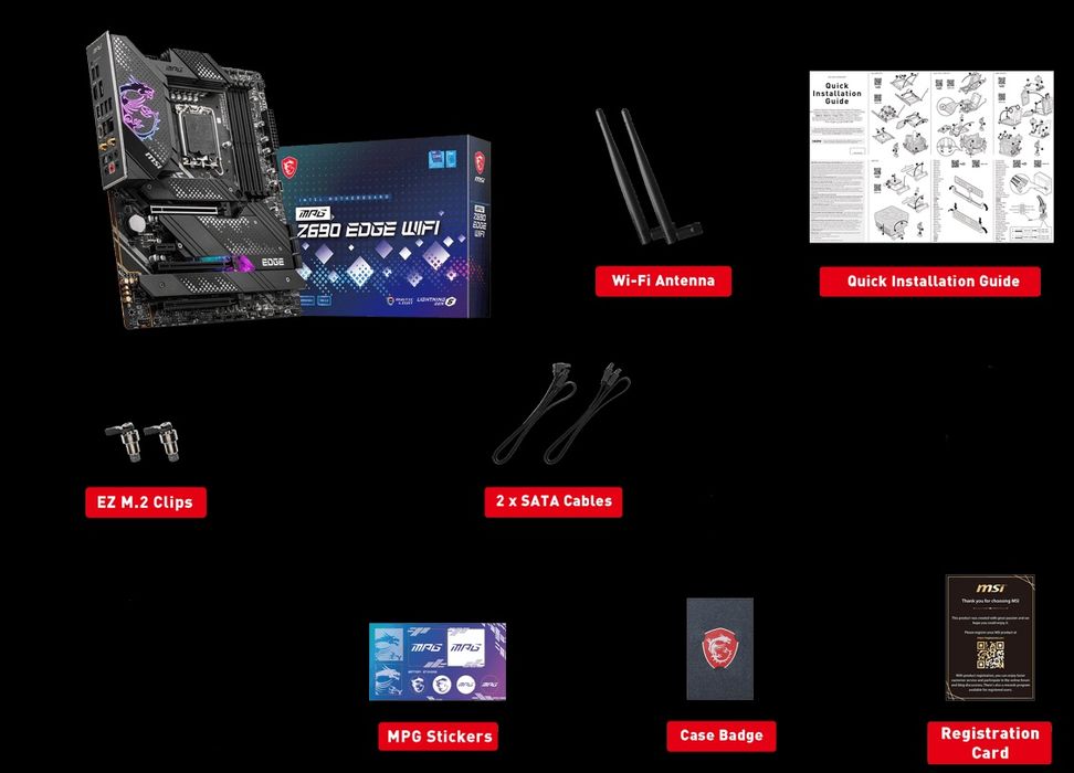 Msi Z690 Edge Wi-Fi  s1700