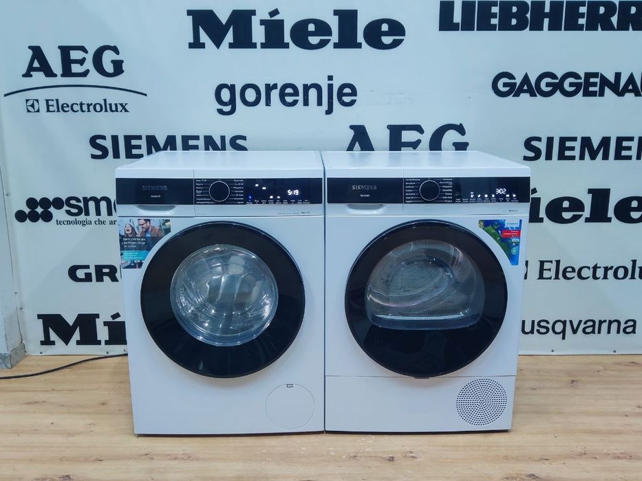 Комплект SIEMENS™ Пральна машина iQ500 WG44G2MECO + Сушильна WQ33G2D00