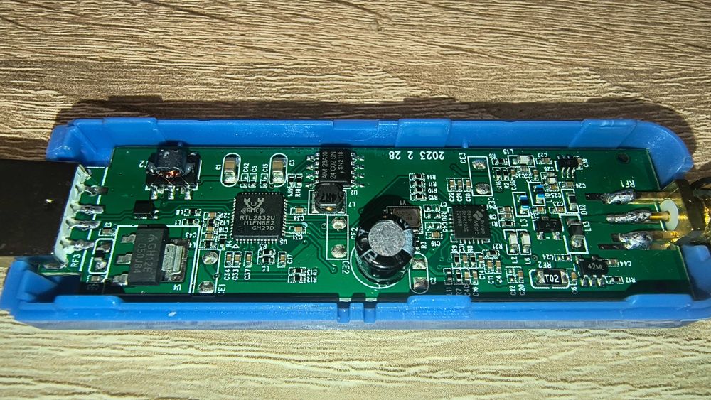 SDR RTL Tuner USB skaner DVB-T szerokopasmowy