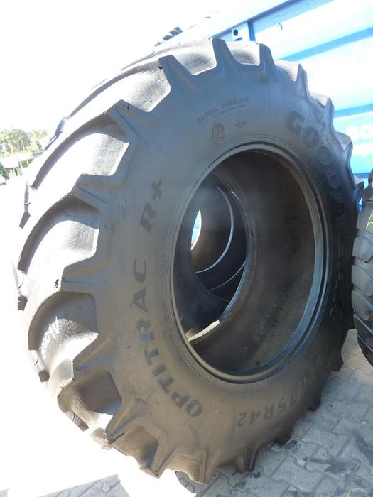 Opona używana rolnicza 710/75R42 GOODYEAR OPTITRAC R+; 1800zł W4019
