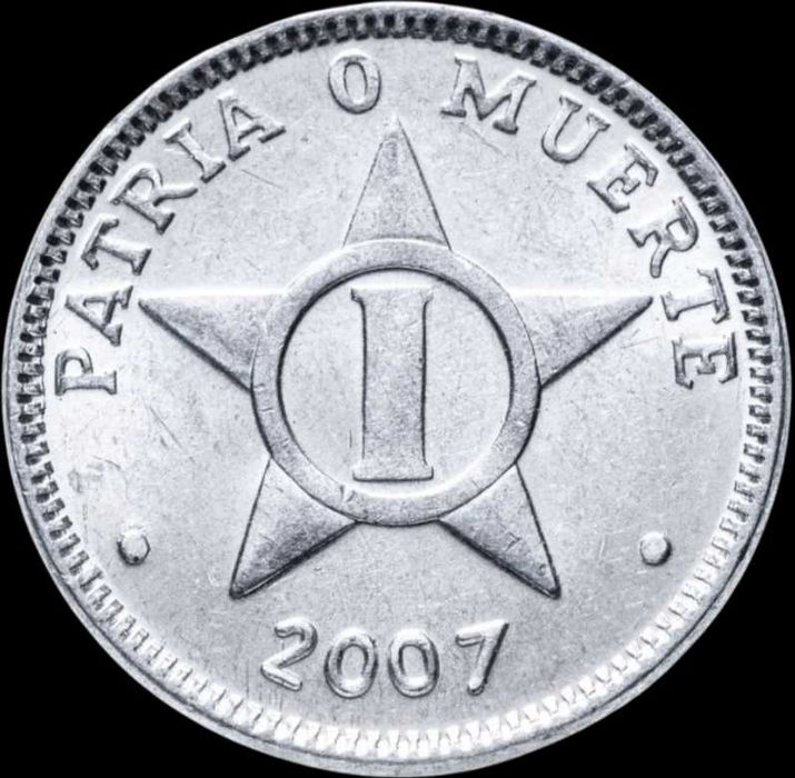 I Centavo - 2007 - Cuba - 9a Viagem Apostólica do Papa Francisco