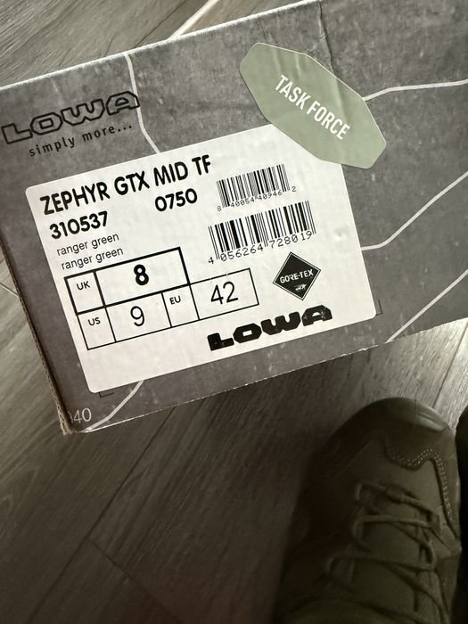 Lowa Zephyr GTX Mid тактичні