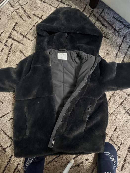 Шуба куртка на девочку Zara оригинал детская одежда