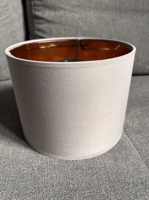 Klosz abażur do lampki nocnej mały żyrandol SZARY 15 cm E27 E14 - 2szt