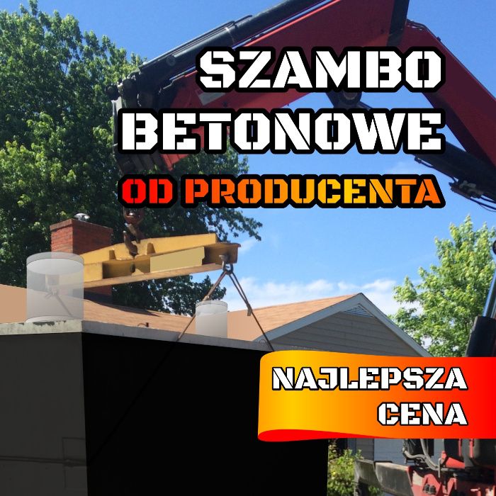 Zbiornik betonowy Szambo betonowe Deszczówka Woda GWARANCJA TRANSPORT