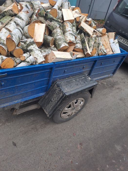 Продам дрова легковим причепом