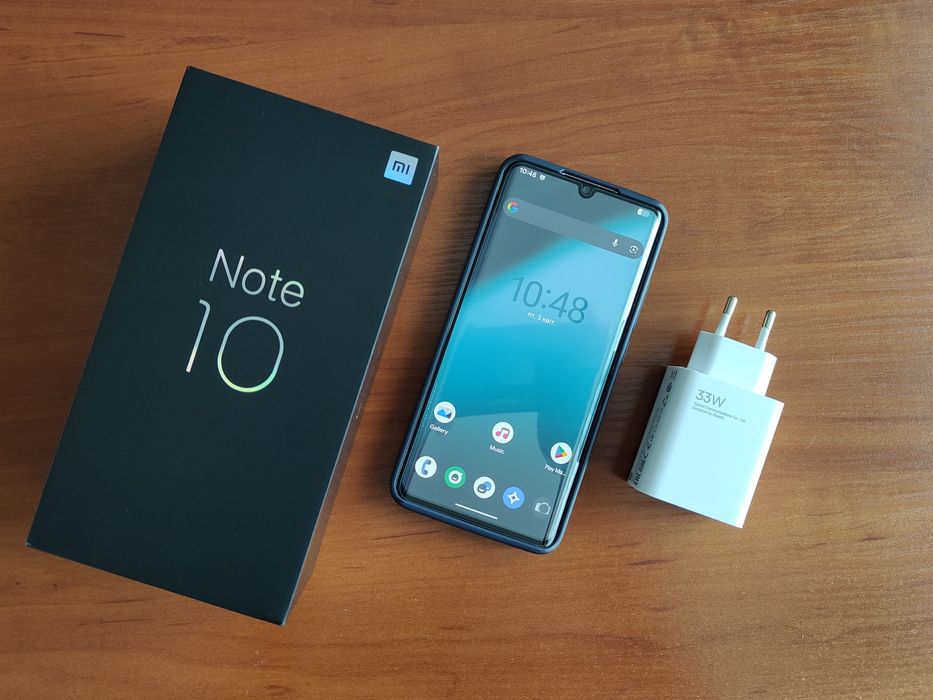 Смартфон Xiaomi Mi Note 10 Glacier White (6Gb/128Gb Android 16)
