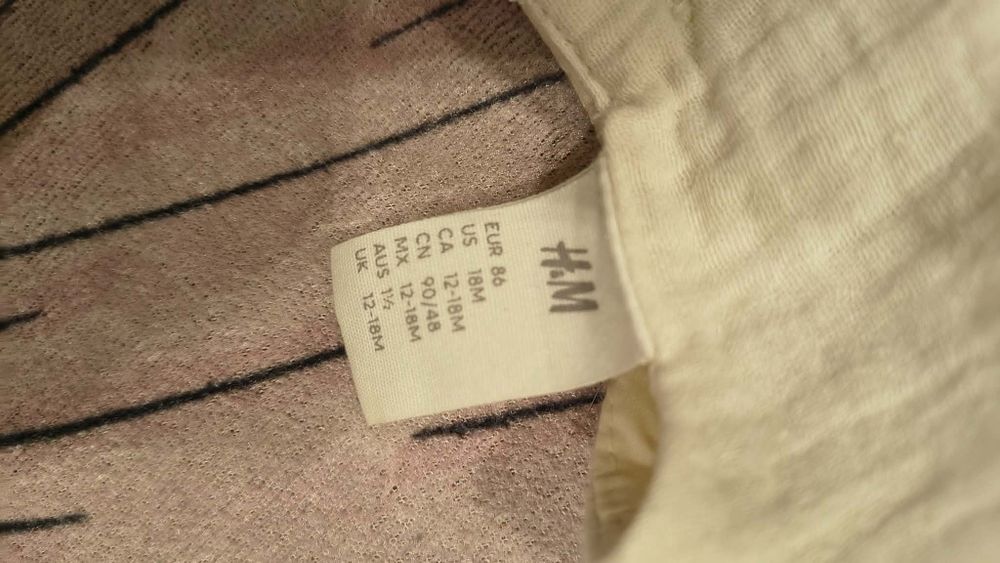 Sukienka niemowlęca 86 H&M