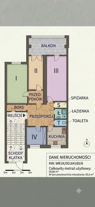 Centrum,mega potencjał,4pokoje,komórka,rowerownia,spiżarka,piwnica.
