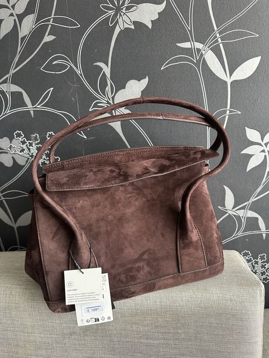 Сумка замшева Zara