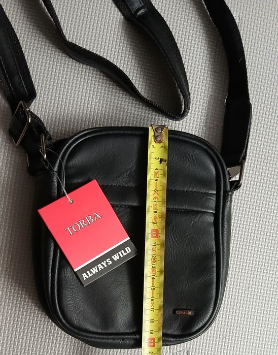 Saszetka męska torba na pasku