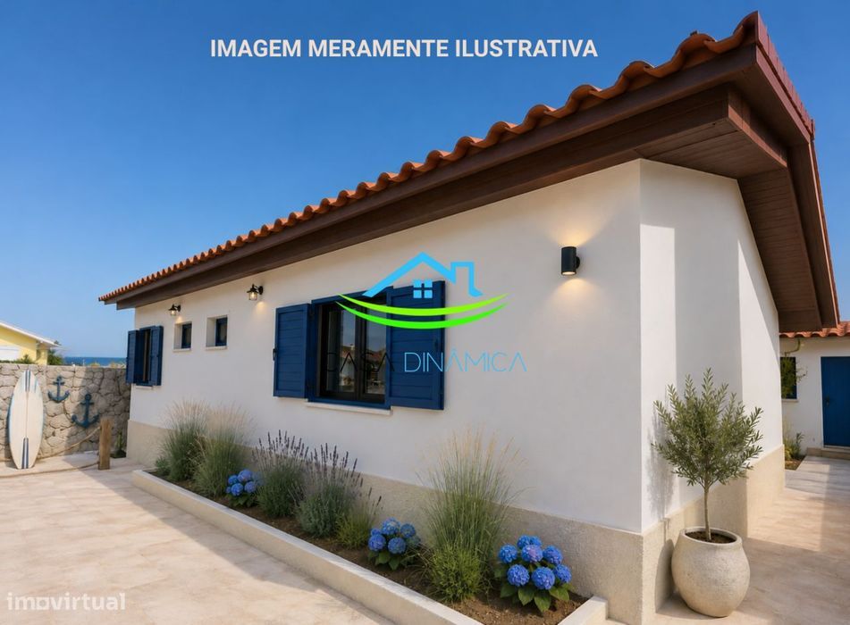 Moradia térrea na praia da Costa de Lavos